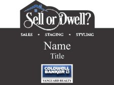 (image for) Coldwell Banker - Vanguard Realty Shaped Other badge