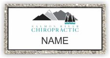 (image for) Salmon River Chiropractic Bling Silver Other badge