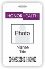 (image for) Honor health Barcode ID Vertical badge