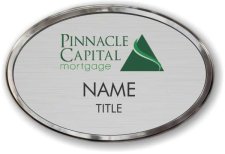 (image for) Pinnacle Capital Mortgage Oval Prestige Polished badge