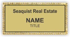 (image for) Seaquist Real Estate Bling Gold badge