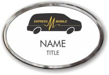 (image for) Express Mobile Diagnostic Services Oval Prestige Polished badge