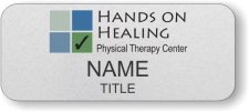 (image for) Hands On Healing Physical Therapy Center Standard Silver badge