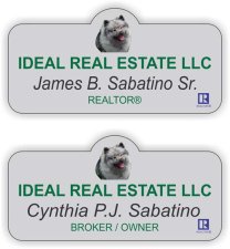 (image for) Ideal Real Estate LLC Shaped Silver badge