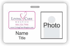 (image for) Living Care Hospice Photo ID Horizontal badge