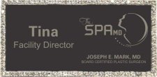 (image for) The Spa MD Bling Silver Other badge