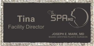 (image for) The Spa MD Bling Silver Other badge