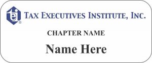 (image for) Tax Executive Institute Standard White badge