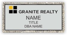 (image for) Granite Realty 406 Group Bling Silver badge