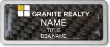 (image for) Granite Realty 406 Group Prestige Pebbled Carbon badge