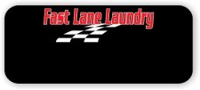 (image for) Fast Lane Laundry Chalkboard badge