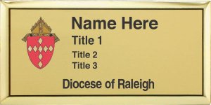 (image for) Catholic Diocese of Raleigh Executive Gold badge