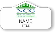 (image for) NCG Real Estate, LLC Shaped White badge