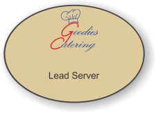 (image for) GOODIES CATERING, LLC Oval Gold badge