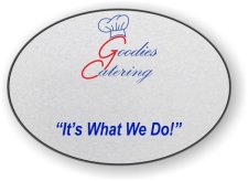 (image for) GOODIES CATERING, LLC Oval Silver badge