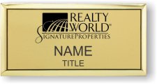 (image for) Realty World Signature Properties Executive Gold badge