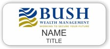 (image for) Bush Wealth management Standard White badge