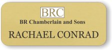 (image for) BR Chamberlain and Sons Gold Round Corners badge