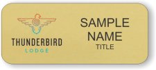(image for) Thunderbird Lodge Standard Gold badge