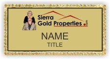 (image for) Sierra Gold CA-Properties Bling Gold badge