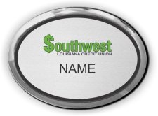 (image for) Southwest Louisiana Credit Union Oval Executive Silver badge