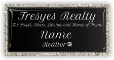 (image for) Fresyes Realty Bling Silver Other badge
