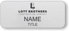 (image for) Lott Brothers Construction Standard Silver badge