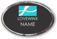 (image for) LOVEWINX Oval Prestige Polished badge