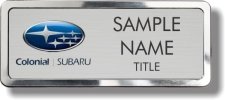 (image for) Colonial Subaru Prestige Polished badge
