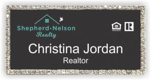 (image for) Shepherd Nelson Realty Bling Silver Other badge