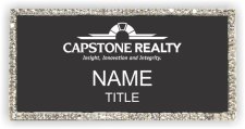 (image for) Capstone Realty Bling Silver Other badge