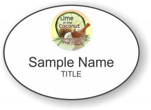 (image for) The Lime in the Coconut Specialty Compounding Pharmacy, LLC Oval White badge