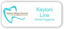 (image for) Valley Wide Dental LLC Standard White badge