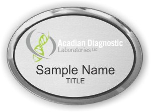 (image for) Acadian Diagnostic Laboratories LLC Oval Executive Silver badge