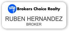 (image for) Brokers Choice Realty White Rounded Corners badge