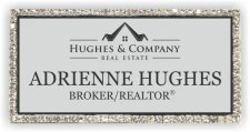 (image for) Hughes & Company Real Estate Bling Silver badge