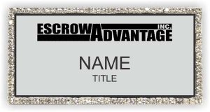 (image for) Escrow Advantage Bling Silver badge