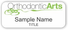 (image for) Orthodontic Arts Standard White badge