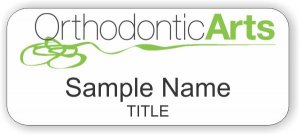 (image for) Orthodontic Arts Standard White badge