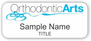 (image for) Orthodontic Arts Standard White badge