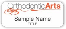 (image for) Orthodontic Arts Standard White badge