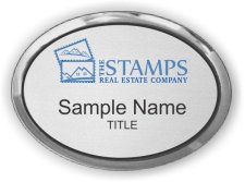 (image for) Stamps Real Estate Oval Executive Silver badge