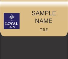 (image for) Loyal Inn Shaped Gold badge