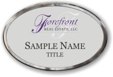 (image for) Forefront Real Estate, LLC Oval Prestige Polished badge