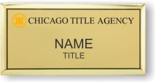 (image for) CHICAGO TITLE AGENCY Executive Gold badge