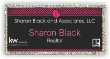 (image for) Sharon Black and Associates, LLC Bling Silver badge