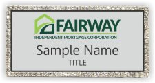 (image for) Fairway Independent Mortgage Bling Silver badge