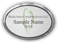 (image for) Rhodes Senior Consulting Services LLC Oval Executive Silver badge