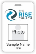 (image for) The Rise Church Photo ID Vertical badge