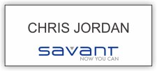 (image for) Savant Systems LLC White Square Corners badge